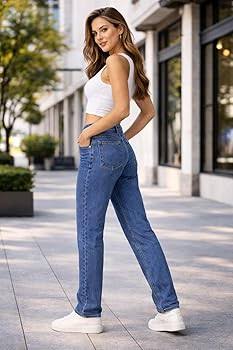 Stretch Denim Jeans (25–32)