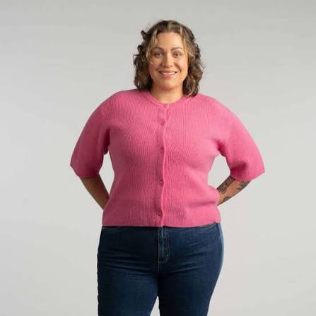 Merino Knit Cardigan (S–XL)
